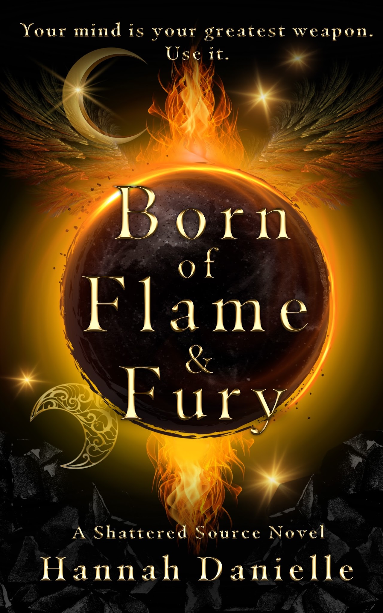 Born of Flame and Fury: A Shattered Source Novel (The Shattered Source Series Book 1) cover