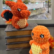 LIttle wolf crochet pokemon