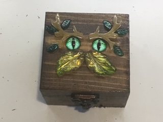 Decorative box by The Garment Goddess